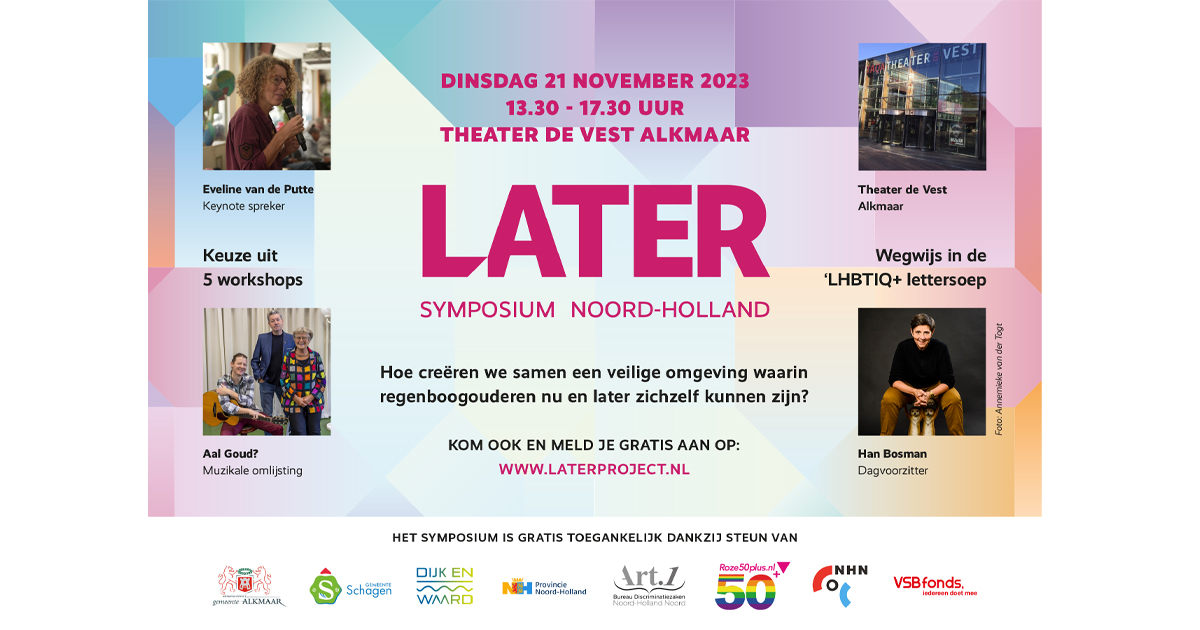 LATER Symposium Regio Noord-Holland