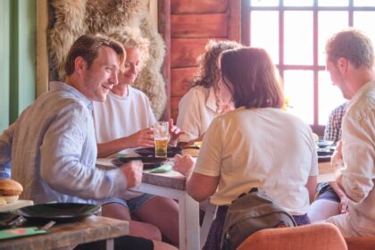 Stads Strand de Kade verzorgde een heerlijk diner